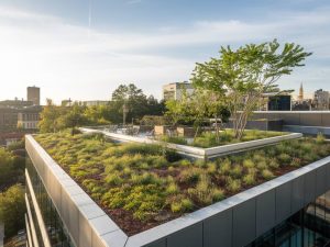 How green roofs contribute to sustainable urban living